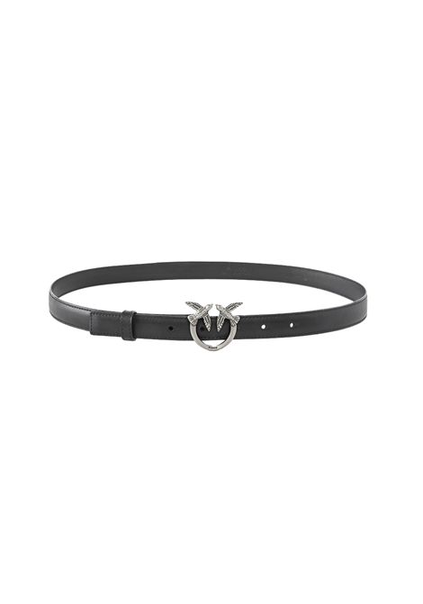 Cintura Pinko donna 100143 A0F1Z99O Love berry h2 belt Nera PINKO | Cinture | 100143 A0F1Z99O